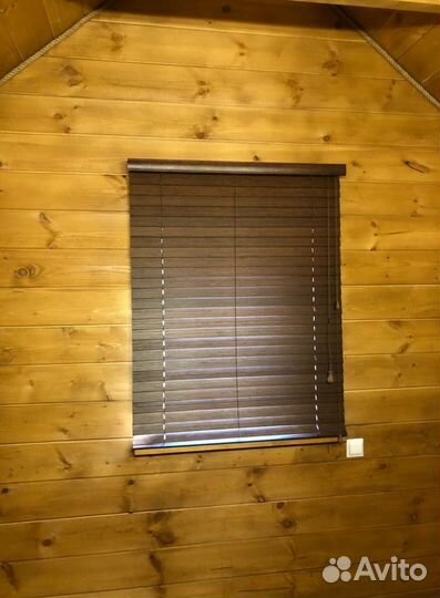 Жалюзи деревянные шторы