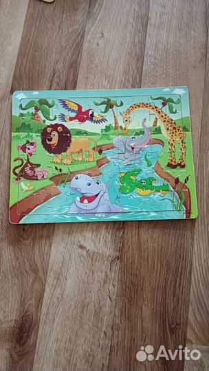 Деревянные пазлы