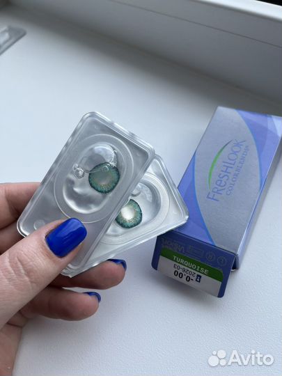 Цветные линзы без диоптрий