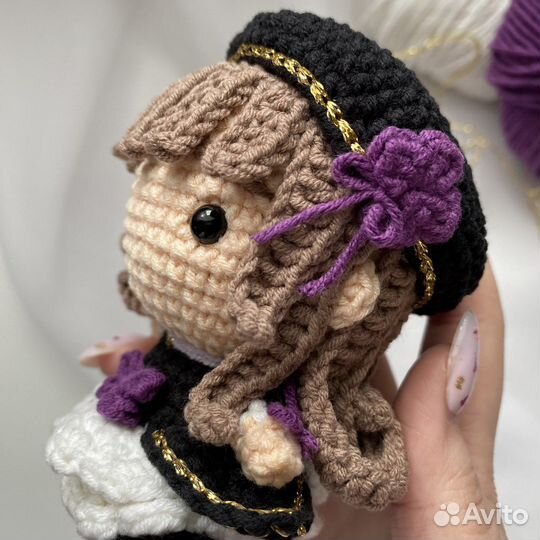 Вязаная игрушка Герта из Honkai: Star Rail