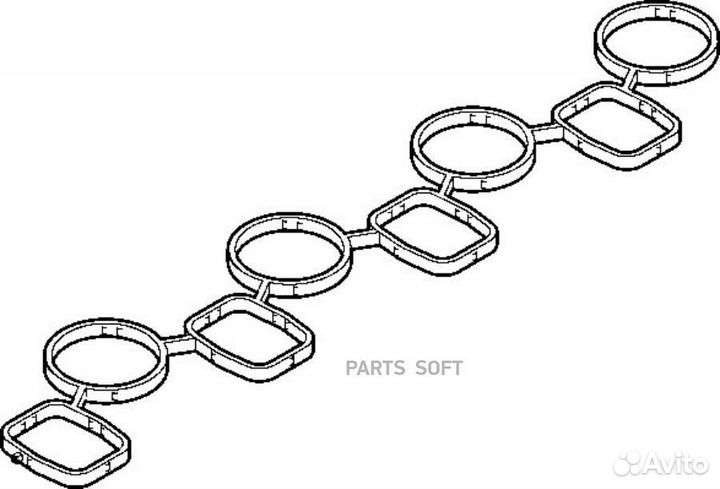 Elring 236.320 Прокладка, впускной коллектор