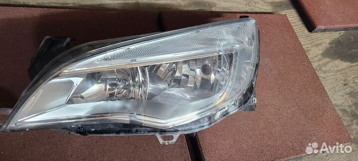 Фара левая на opel astra j