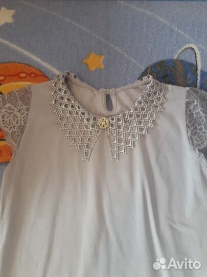 Блузка школьная 140 146