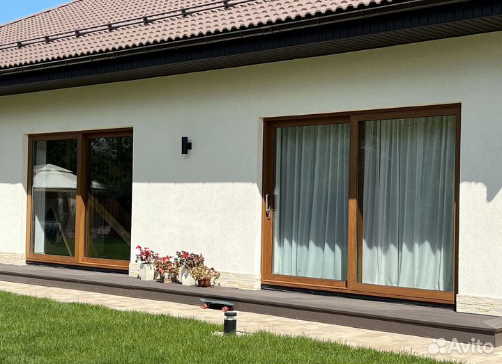 Раздвижные окна, двери, входные группы