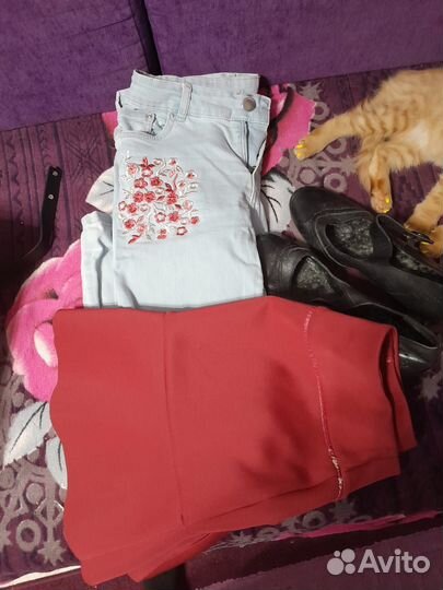 Женская одежда и обувь пакетом