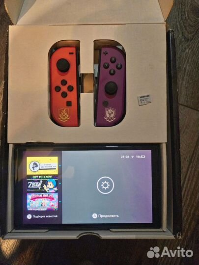 Nintendo switch oled pokemon edition 64 Гб