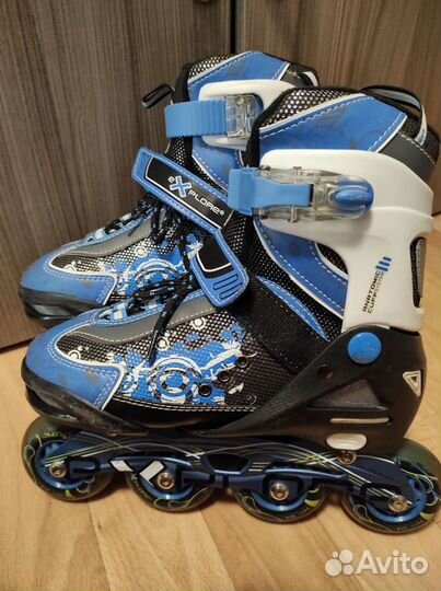 Роликовые коньки детские раздвижные