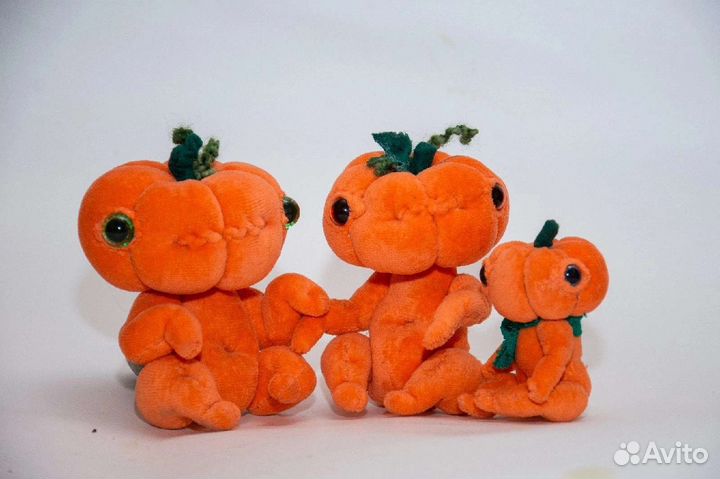 Подарок на Хэллоуин Тыквер, игрушка ручной работы