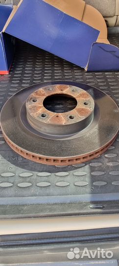 Тормозные диски передние на Митсубиси Паджеро 4