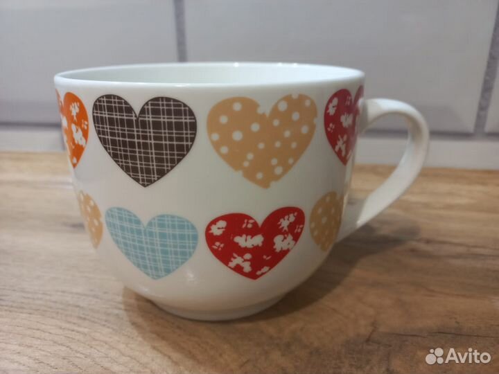 Кружка фарфоровая