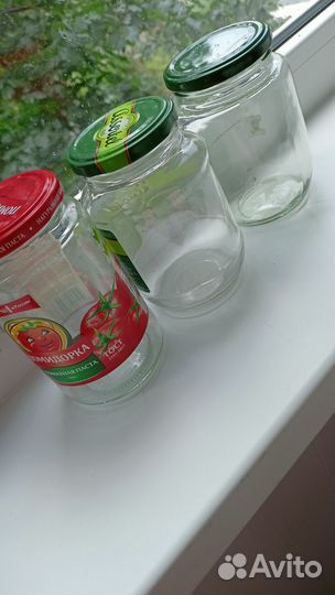 Банки стеклянные