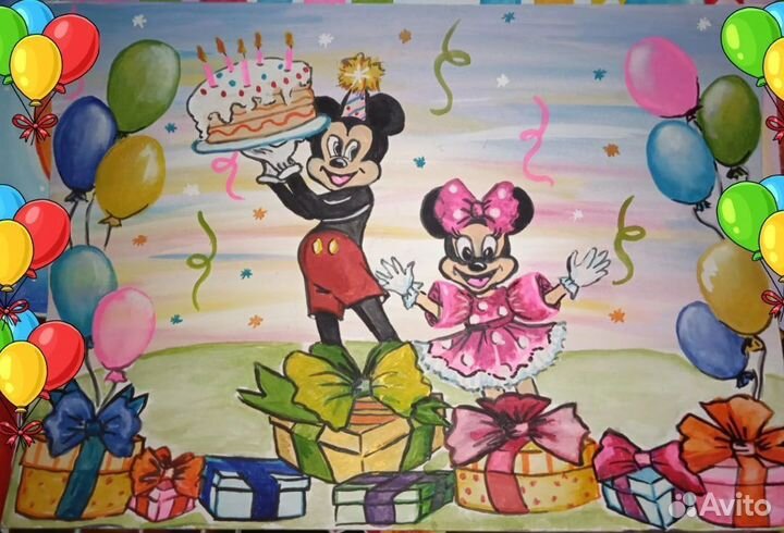 Рисунки и поделки в школу или сад