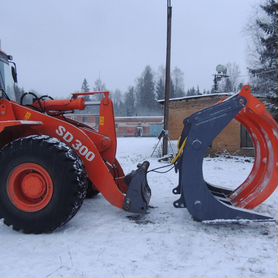 Бревнозахват на фронтальный погрузчик disd 300