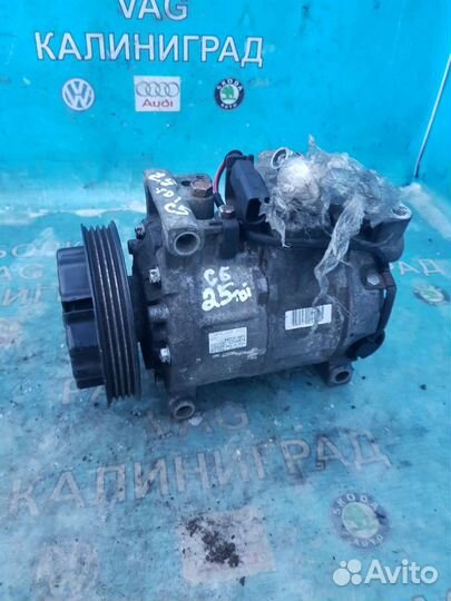 Компрессор кондиционера Audi A6-C5 2.5. 02D00814
