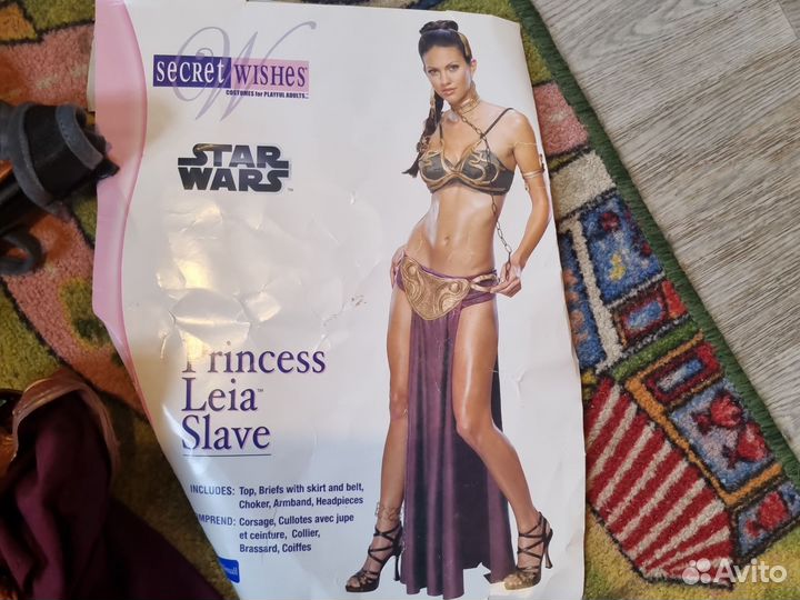 Костюм принцессы Леи на Хеллоуин
