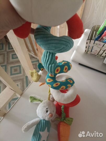 Подвеска змейка на кроватку/коляску