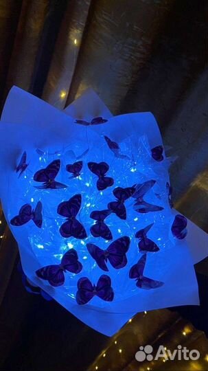 Букет с бабочками