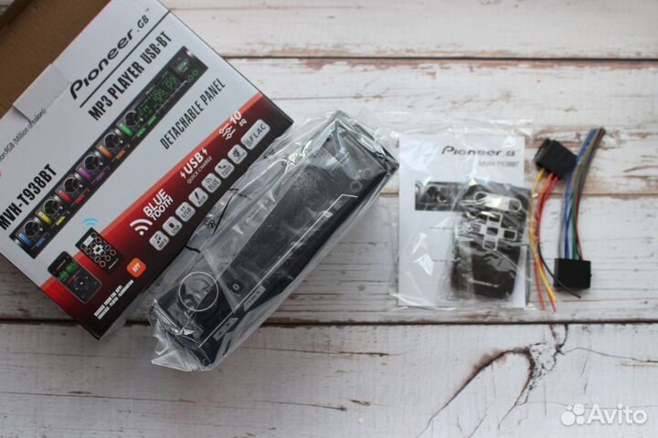 Магнитола pioneer процессорная 938 с блютузом