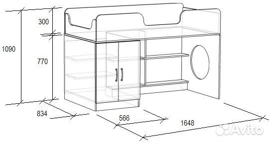 Кровать чердак (Сказка)