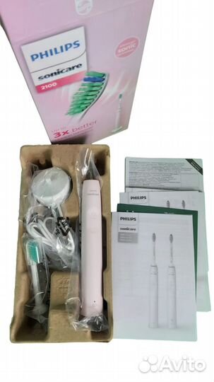 Эл зубная щетка Philips Sonicare HX3651/11 Розовая