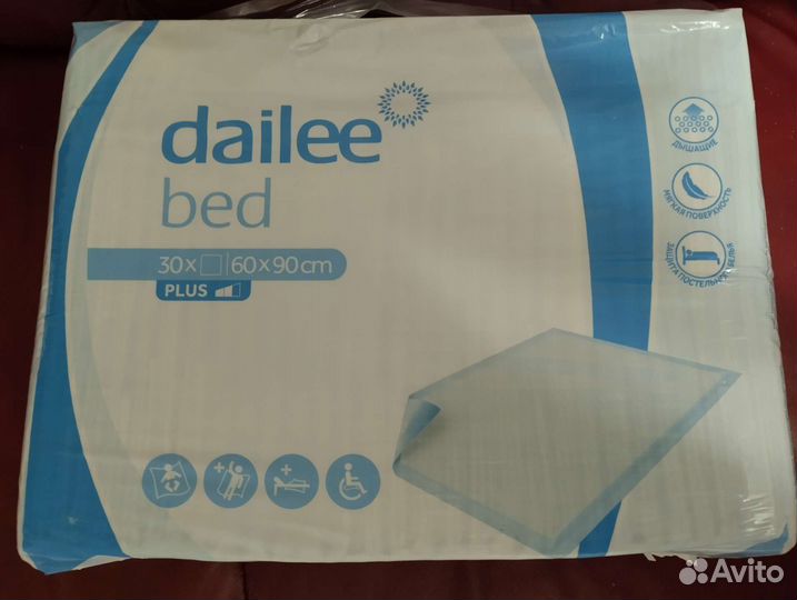 Пеленки одноразовые 60х90 30 штук