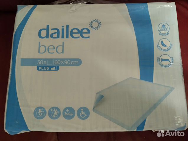 Пеленки одноразовые 60х90 30 штук