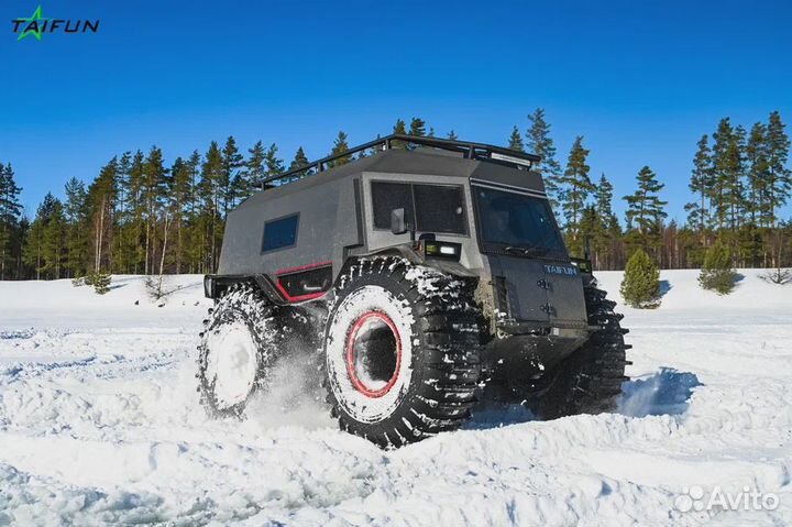 Вездеход Тайфун. Снегоболотоход
