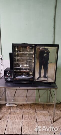 Коптильня горячего копчения бу