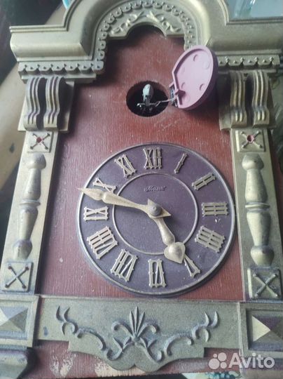 Часы Молния,часы СССР с кукушкой