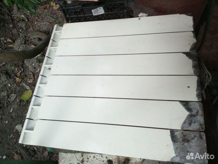 Чугунный радиатор/батарея течет 4 секции