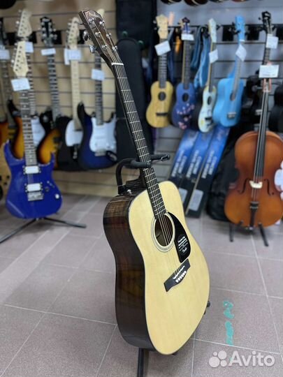 Aкустическая гитара fender CD-60 NAT