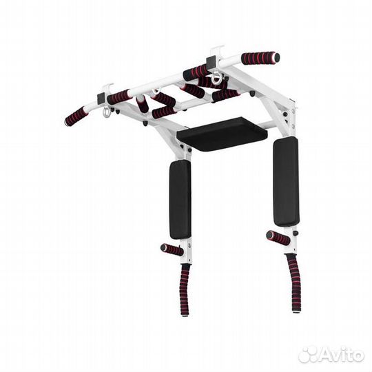 Турник брусья пресс 3в1 Мультихват белый до 250кг