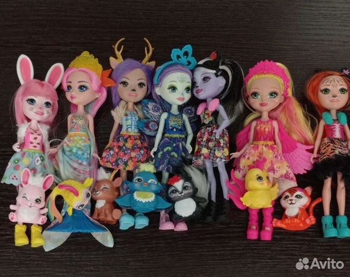 Куклы энчантималс, LOL и др