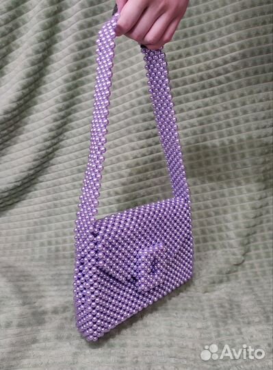 Сумка из бусин ручной работы