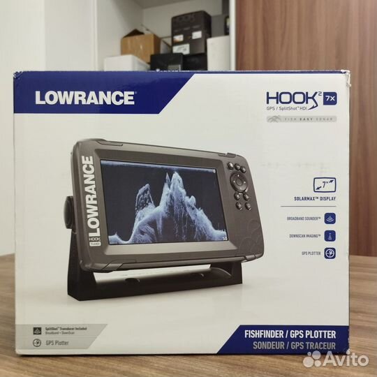 Эхолот Lowrance Hook2-7x GPS/SplitShot HDI Eng