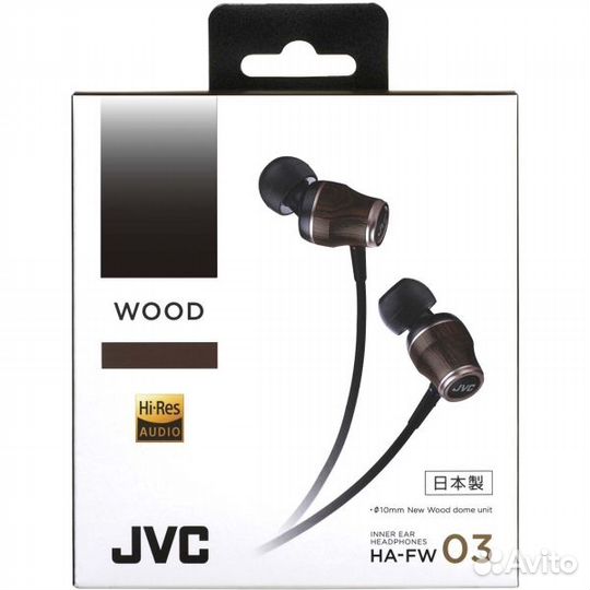 Наушники JVC HA-FW03-F