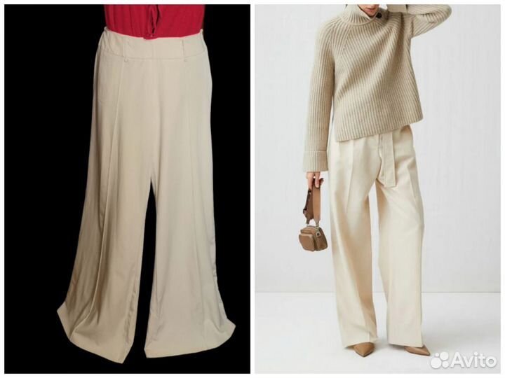 Брюки палаццо летние Италия