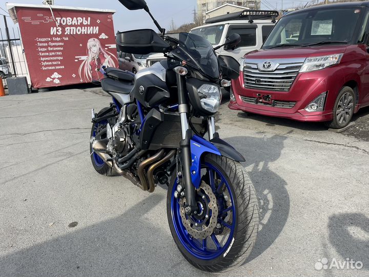 Yamaha MT-07, аукцион JBA 5 балов