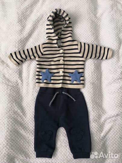 Тёплые костюмчики 56-62