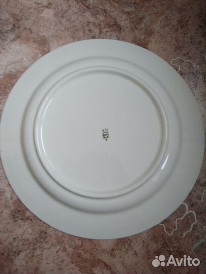 Чайные чашки, блюдо большое, Новое из СССР