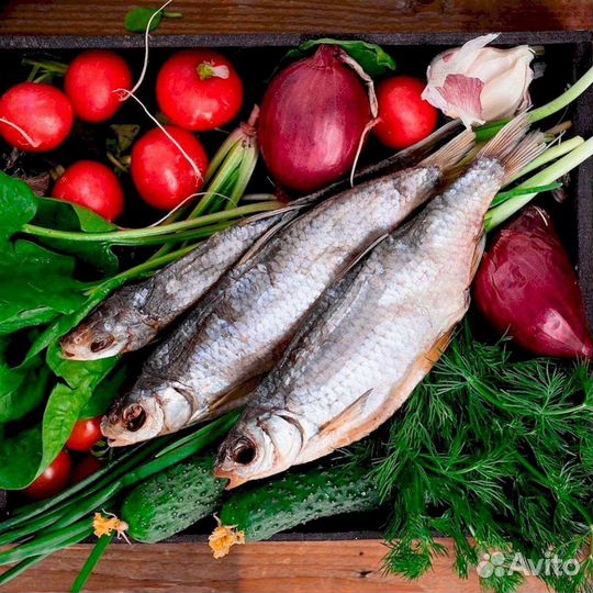 Вяленая вобла астраханская