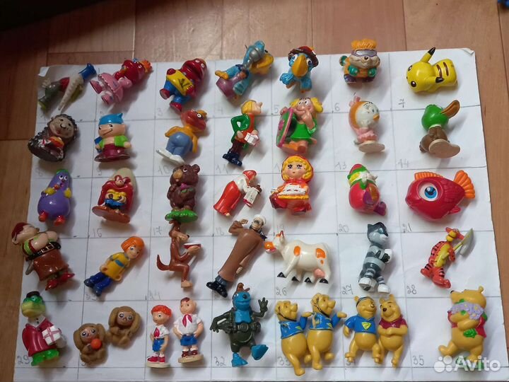 Киндер-сюрприз, ferero, ландрин итд