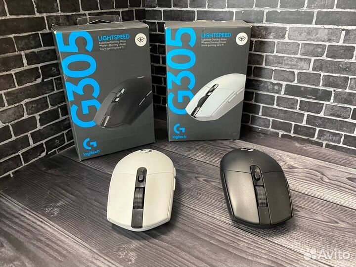 Игровая мышь Logitech G305 Lightspeed Black\White