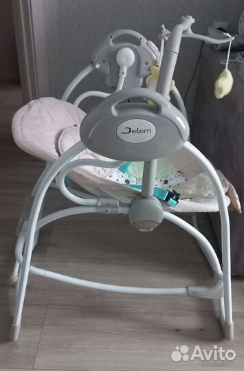 Электрокачели шезлонг