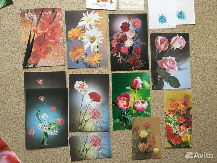 Открытки и наборы открыток времён СССР