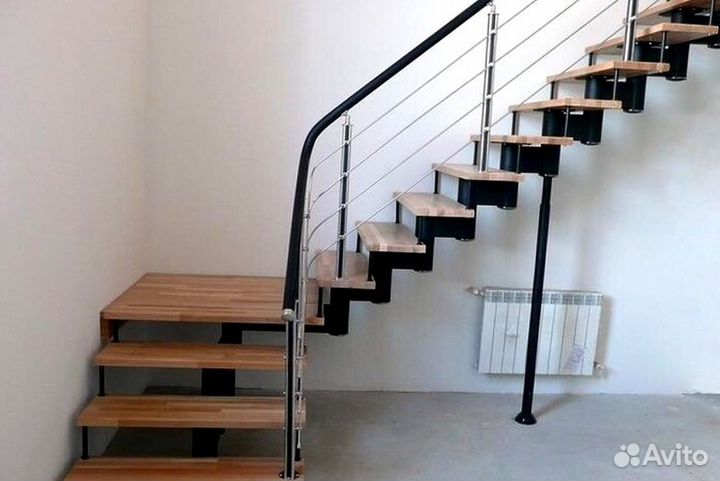 Лестницы с поворотом