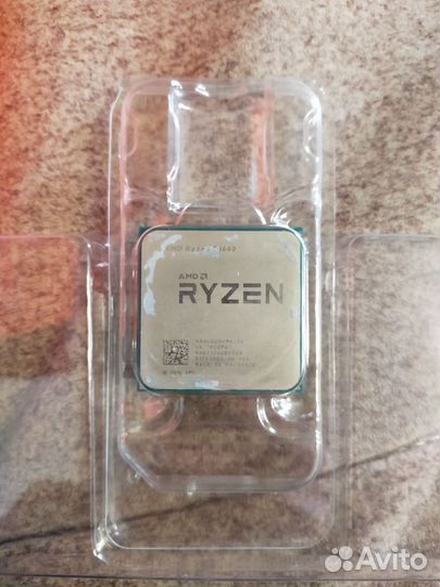 Процессор BOX Ryzen 5 1600+кулер