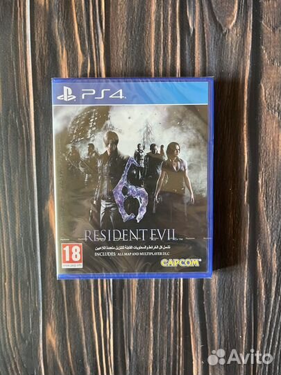 Resident evil ps4 (диск новый)
