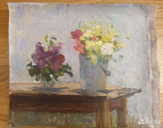 Картина на холсте П.Судаков, Народный художник