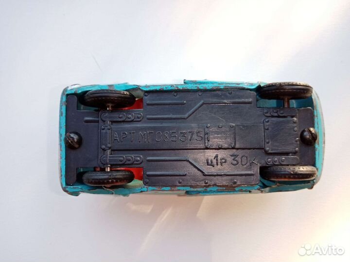 Машинка СССР запорожец прогресс